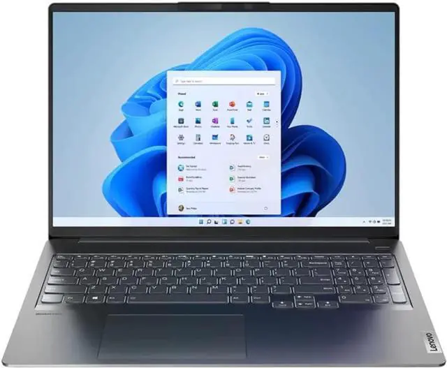 Alt view image 5 of 9 - Lenovo Ideapad 5 Pro Laptop: Ryzen 5 5600H, 512GB SSD, 8GB RAM, 15.6" 2560x1600 Display