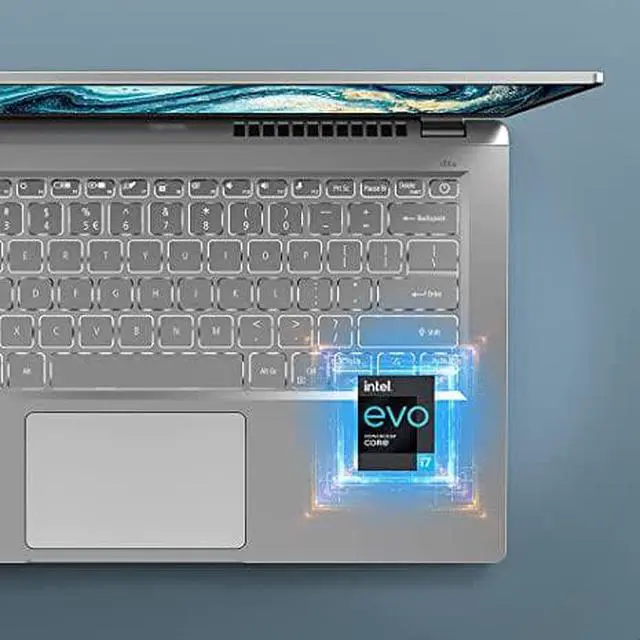Alt view image 8 of 11 - Acer Swift 3 Intel Evo Thin & Light Laptop | 14.0" Full HD IPS | Intel Core i7-1165G7 | Intel Iris Xe Graphics | 16GB LPDDR4X | 512GB NVMe SSD | WiFi 6 | Back-lit KB | Windows 11 Home | SF314-511-753K