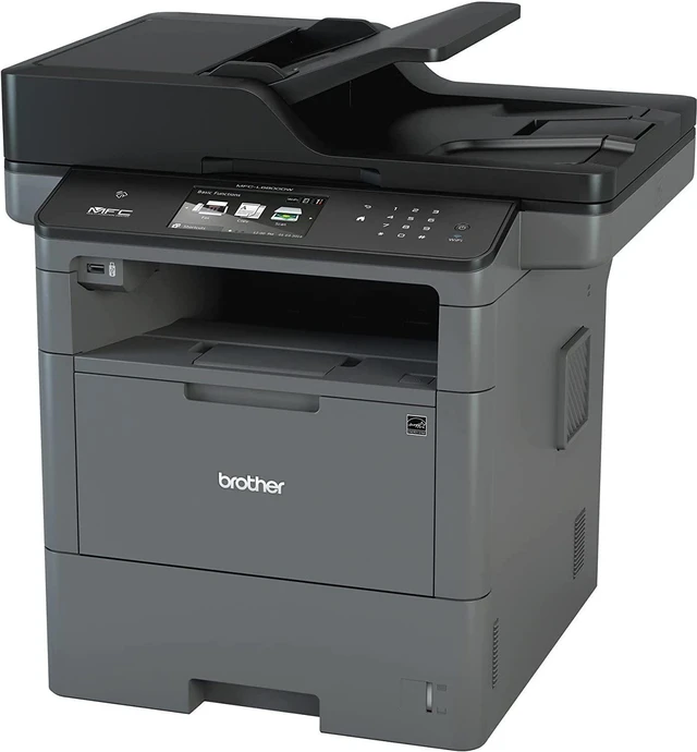 Alt view image 5 of 7 - Brother MFC-L6800DW Wireless Monochrome All-in-One Laser Printer, Copy/Fax/Print