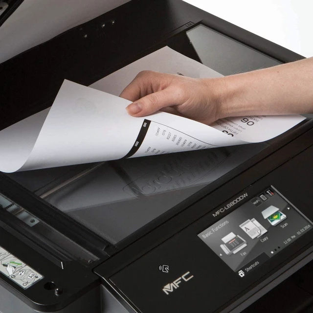 Alt view image 7 of 7 - Brother MFC-L6800DW Wireless Monochrome All-in-One Laser Printer, Copy/Fax/Print