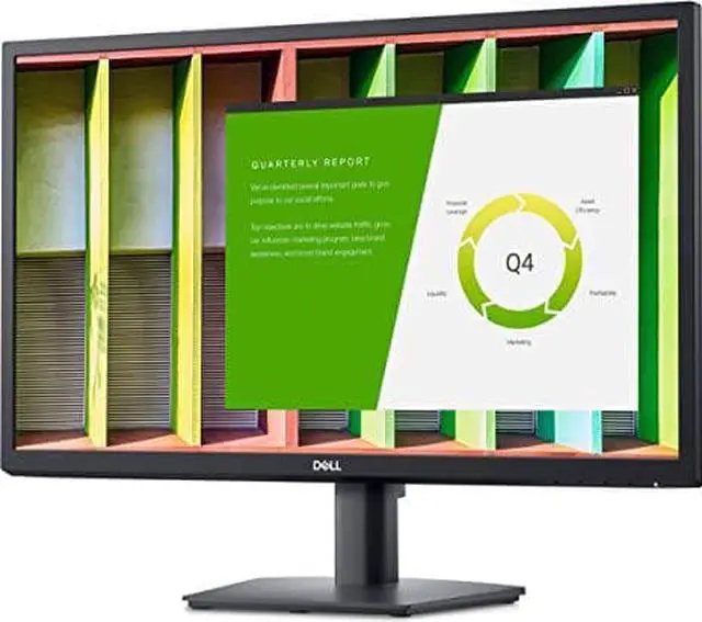 Alt view image 3 of 18 - Dell E2422H 23.8" FHD 1920x1080 IPS Monitor 60 Hz 8 ms 16:9 Aspect Ratio 250 cd/m² Brightness DisplayPort & VGA Ports