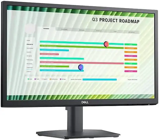 Alt view image 16 of 20 - Dell 22" (21.5" Viewable) 60 Hz VA FHD Monitor 12 ms (gray-to-gray normal); 8 ms (gray-to-gray fast) D-Sub E2223HV