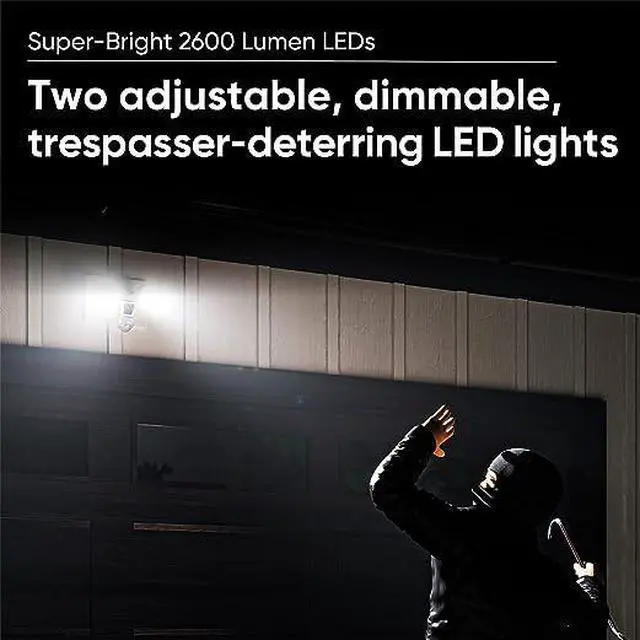 Alt view image 9 of 11 - Wyze Cam Floodlight 1080p HD IP65 Outdoor Smart Surveillance Camera