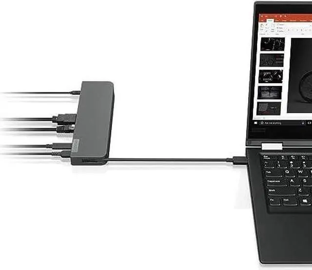 Alt view image 7 of 8 - LENOVO 40AU0065US NEW LENOVO USB-C MINI DOCK