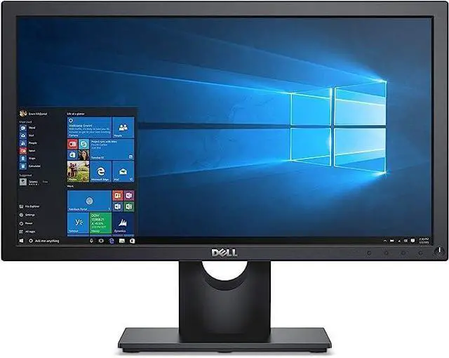Alt view image 9 of 17 - Dell E2016HV Black 20" LCD TN Monitor, 1600 x 900, 600:1, 200cd/m2, D-Sub, VESA Mountable