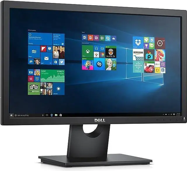 Alt view image 10 of 17 - Dell E2016HV Black 20" LCD TN Monitor, 1600 x 900, 600:1, 200cd/m2, D-Sub, VESA Mountable