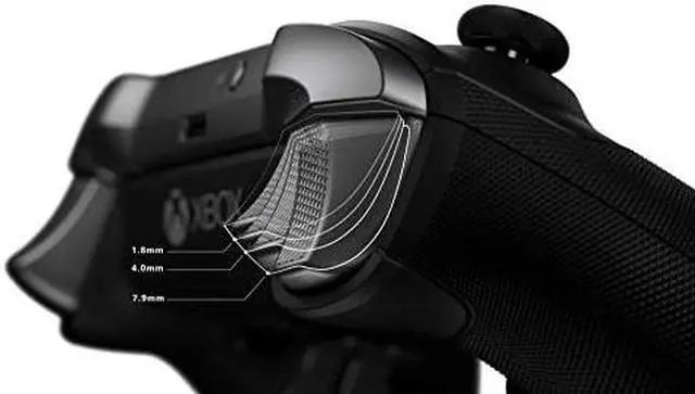 Alt view image 18 of 20 - Microsoft Xbox Elite FST-00001 Wireless Controller Series 2 - Black