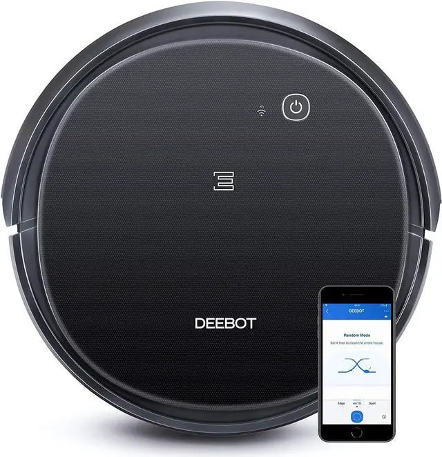 Alt view image 12 of 16 - ECOVACS DEEBOT 500 Smart Vacuum Robot (Factory )