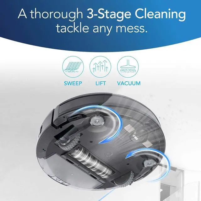 Alt view image 13 of 16 - ECOVACS DEEBOT 500 Smart Vacuum Robot (Factory )