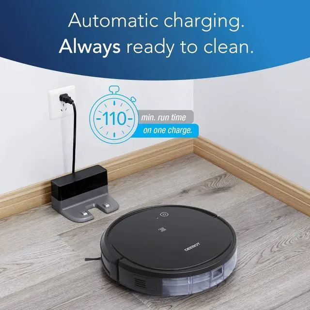 Alt view image 16 of 16 - ECOVACS DEEBOT 500 Smart Vacuum Robot (Factory )