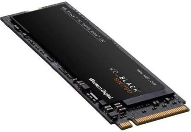 Alt view image 3 of 5 - Western Digital Black SN750 2TB SSD with Heatsink (WDS200T3XHC-00SJG0)