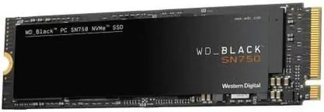 Alt view image 4 of 5 - Western Digital Black SN750 2TB SSD with Heatsink (WDS200T3XHC-00SJG0)