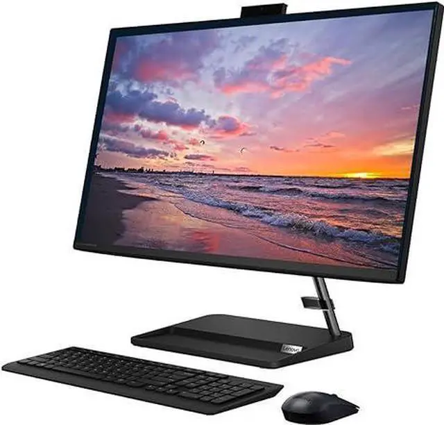 Alt view image 3 of 12 - LENOVO IDEACENTRE AIO 27" FHD TOUCH I7-13620H 32GB 1TB SSD WINDOWS 11 HOME BLACK