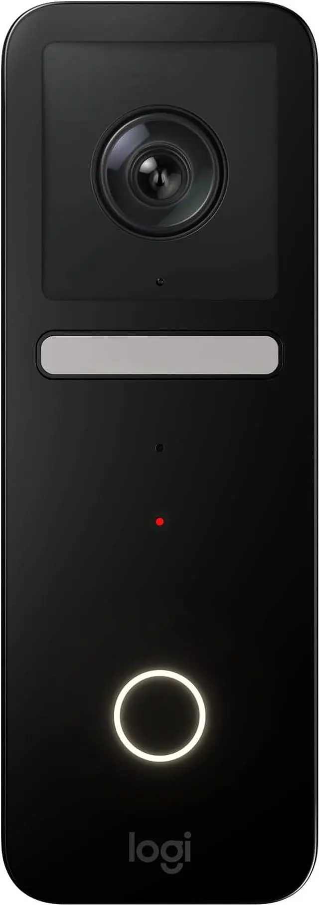 Main image of Logitech Circle View Apple HomeKit Wired Doorbell TrueView VR0014 - Black
