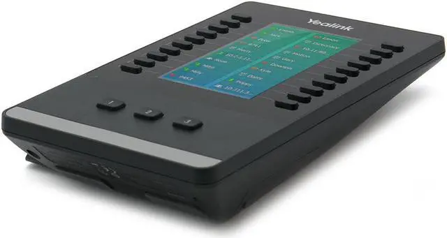 Alt view image 4 of 7 - Yealink T5 Series Color LCD Expansion Module (EXP50) - Black