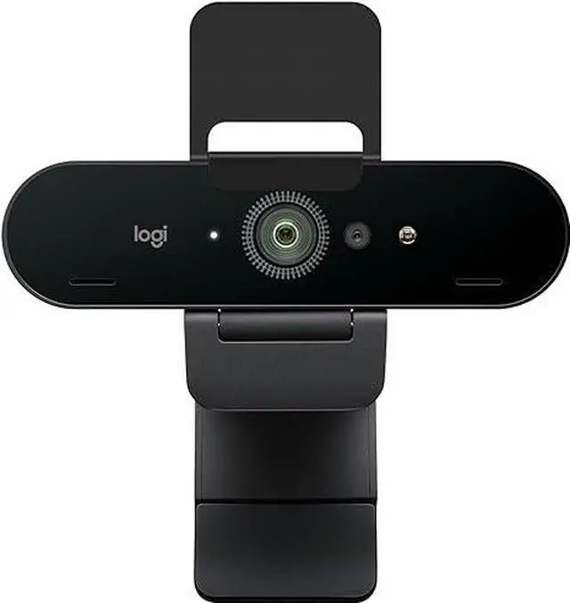 Alt view image 2 of 5 - Logitech BRIO Webcam - 90 fps - USB 3.0 - 4096 x 2160 Video - Auto-focus - 5x Digital Zoom - Microphone - Notebook
