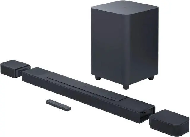 Alt view image 5 of 10 - JBLBAR1000PROBLKAM-Z 7.1.4 Ch Dolby Atmos DTS:X MultiBeam Soundbar System