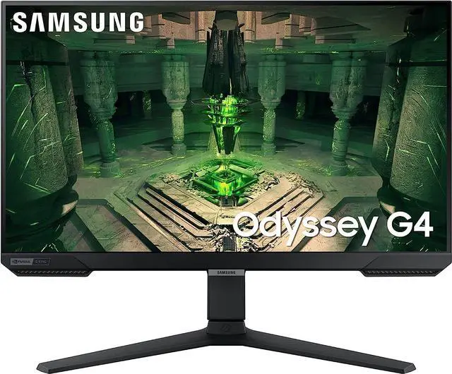 Main image of SAMSUNG 25" Odyssey G4 Series FHD Gaming Monitor, 240Hz, LS25BG402ENXGO - BLACK