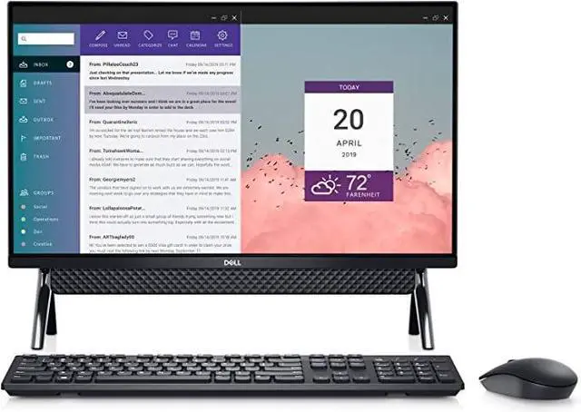 Refurbished: Dell INSPIRON 5490 AIO 23.8 FHD TOUCH I3-10110U