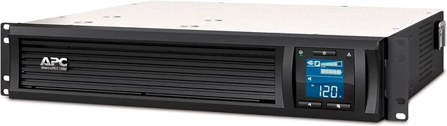 Alt view image 2 of 11 - APC SMC1500-2UC 2U 900 Watts Rackmount Smart-UPS - Black