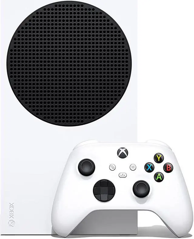Alt view image 2 of 7 - Microsoft Xbox Series S All-Digital 512 GB Console White (Disc-Free Gaming), One Xbox Wireless Controller, 1440p Resolution, Up to 120FPS. Bundle with GameFitz 10 in 1 Accessories Kit,and Game Pass.