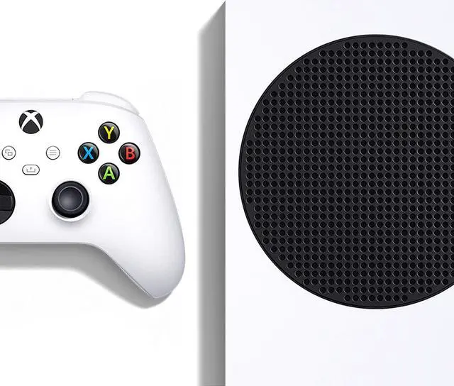 Alt view image 4 of 7 - Microsoft Xbox Series S All-Digital 512 GB Console White (Disc-Free Gaming), One Xbox Wireless Controller, 1440p Resolution, Up to 120FPS. Bundle with GameFitz 10 in 1 Accessories Kit,and Game Pass.