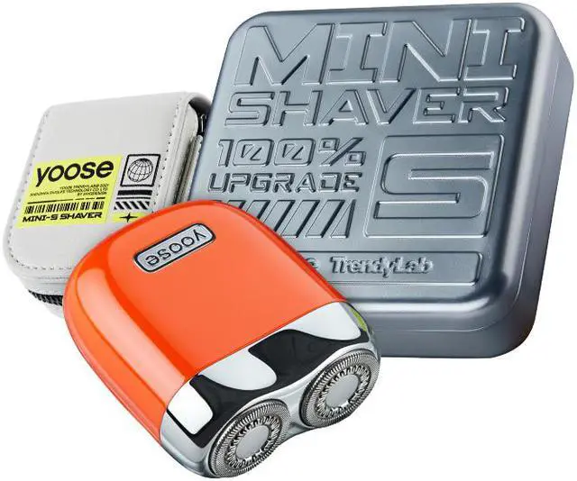 Main image of YOOSE minis Portable Alloy Electroplating Waterproof Small Shaver