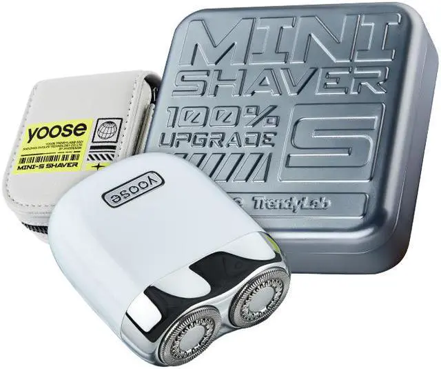Main image of YOOSE minis Portable Alloy Electroplating Waterproof Small Shaver