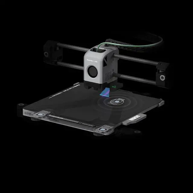 Alt view image 3 of 5 - Bambu Lab 3D Printer X1 Series Automatic leveling Large size High-speed multi-color Support 16 colors Home desktop grade X1-Carbon