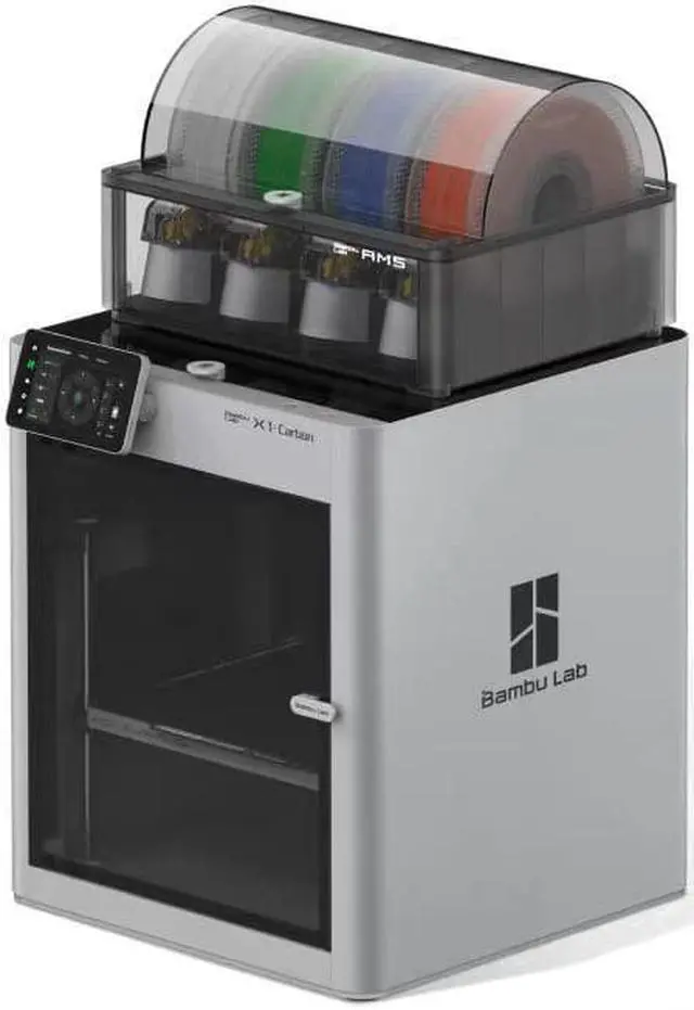 Alt view image 2 of 6 - Bambu Lab 3D Printer X1 Series Automatic leveling Large size High-speed multi-color Support 16 colors Home desktop grade X1-Carbon Combo