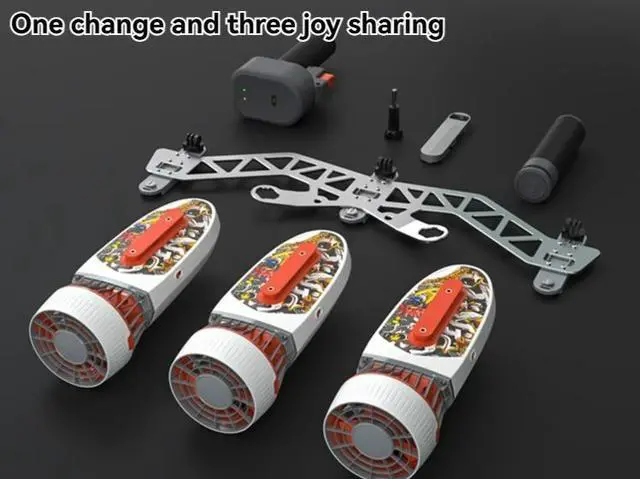 Alt view image 3 of 5 - Sublue 158Wh Long Life Battery Multi-Protection Underwater Filming Vehicle Push Underwater Propulsion Tini3