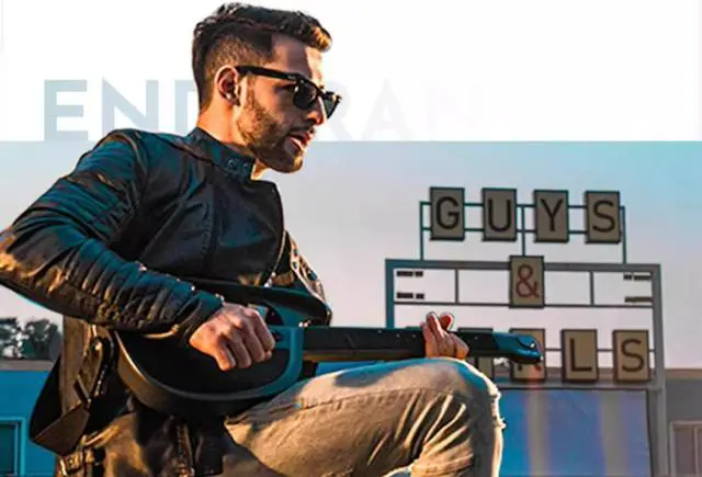 Alt view image 5 of 5 - LiberLive 180MM Bass Boosting Ducts 0.8 Mid-High Frequency Speaker Stringless Guitar Autostop Strumming Fusion Accompaniment Smart Electric Guitar C1