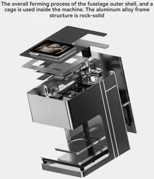 Alt view image 6 of 7 - SSW High Precision 3D Coffee Pulling Machine DIY Printer