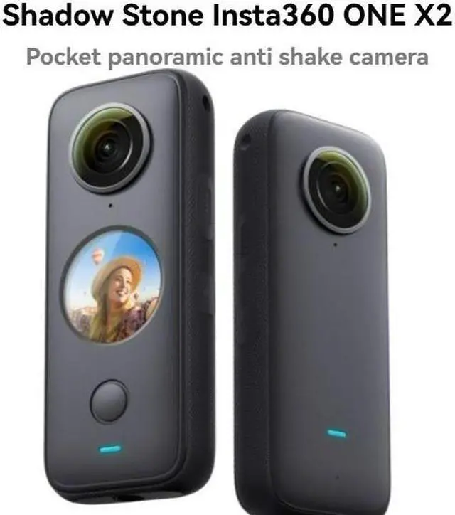 Alt view image 6 of 6 - Shadowstone Insta360 Panoramic Sports Camera 360 Motorcycle Stabilized Videography ONE X2