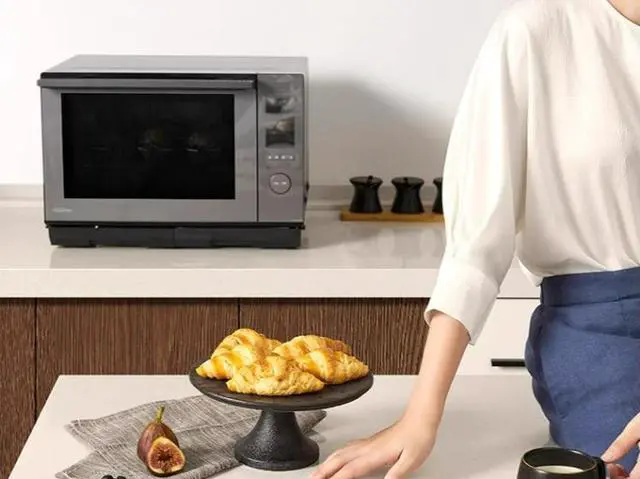 Alt view image 5 of 6 - Home multifunction steam grill microwave oven oven steamer 3 in 1