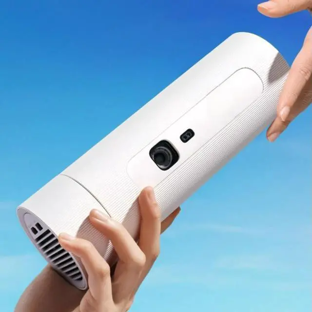 Alt view image 3 of 4 - Nuts Projection Built-in Battery Home Home Intelligent Projector Can Throw Wall Bedroom Outdoor Camping Small Dormitory Mini Wireless Portable Projector P5