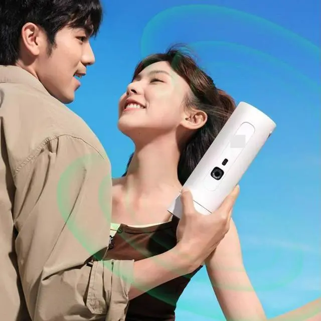 Alt view image 4 of 4 - Nuts Projection Built-in Battery Home Home Intelligent Projector Can Throw Wall Bedroom Outdoor Camping Small Dormitory Mini Wireless Portable Projector P5