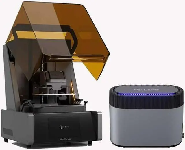 Alt view image 2 of 4 - HeyGears/HeyGears breakthrough material performance produces accurate and stable, large format desktop home use, high precision, fast 3D printers, Reflex RS.