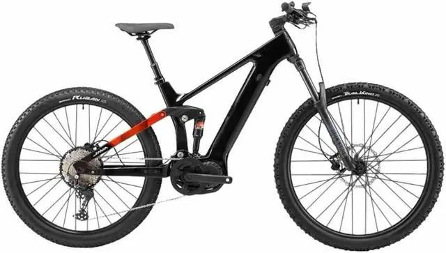 Main image of JAVA Carbon Fibre 27.5 x 18 Wheel Size 27.5 Black 10ah Dual Disc Brake 12 Speed Lindau Soft Tail Electrically Powered Mountain Bike E-SUS01A