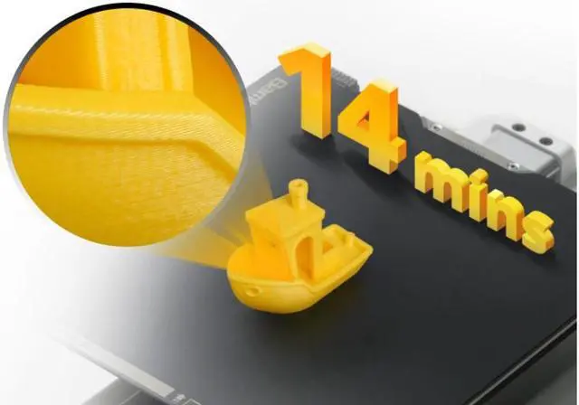 Alt view image 5 of 5 - Takuzu desktop home FDM fully automatic levelling multi-colour high-speed active motor noise reduction 3d printing machine A1 mini