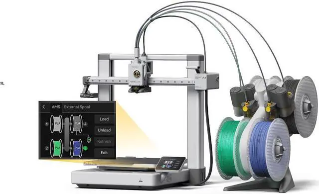 Main image of Taktake desktop home FDM fully automatic levelling multi-colour high-speed 3d printing machine 3D printer BambuLab A1