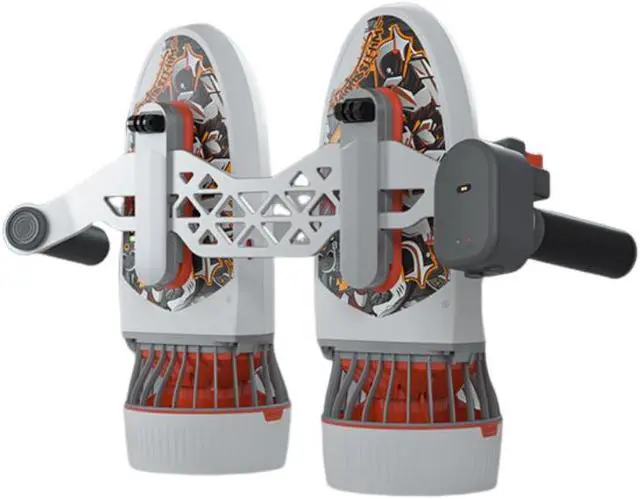 Alt view image 5 of 6 - Sublue low gear 1.6m per second range upgrade 45 minutes underwater propulsion White Shark Tini dual thrusters