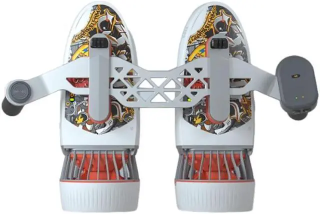 Alt view image 4 of 6 - Sublue low gear 1.6m per second range upgrade 45 minutes underwater propulsion White Shark Tini dual thrusters