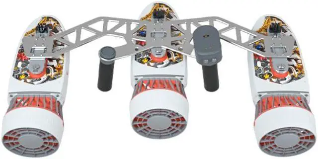 Alt view image 2 of 5 - Sublue 158Wh Long Life Battery Multi-Protection Underwater Filming Vehicle Push Underwater Propulsion Tini3