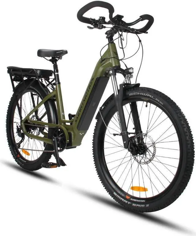 Alt view image 4 of 6 - Spectrum Xcity neo Long Distance Edition Dual Battery Extra Long Range 8V Electro-assisted 9 Speed Shift Electro-assisted Mid Motor Long Distance Riding Touring Bike Xcity neo