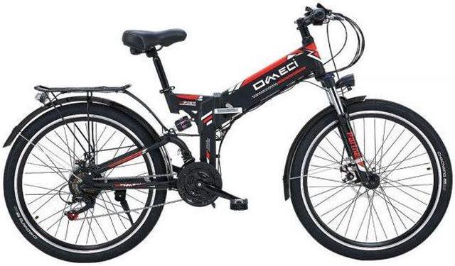 Alt view image 3 of 4 - OMECI 48V 10.4Ah Li-ion ternary battery 300W high-speed brushless motor Dual disc brake 26"/21-speed unibody wheel+GPS mountain bike R3
