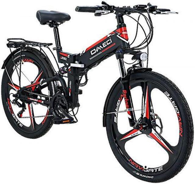 Alt view image 2 of 4 - OMECI 48V 10.4Ah Li-ion ternary battery 300W high-speed brushless motor Dual disc brake 26"/21-speed unibody wheel+GPS mountain bike R3