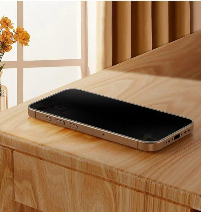 Alt view image 3 of 3 - SSW for Apple 16pro tempered film anti-peeking eye protection screen protector anti-blue light iPhone 16promax cell phone film glass explosion-proof film