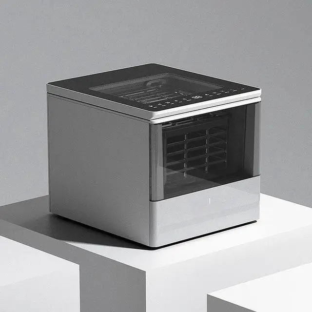 Alt view image 2 of 6 - Hurom vegetable washing machine, fruit and vegetable disinfection cleaning machine, ultrasonic food purification, pesticide residue removal, children's disinfection machine UC-B01IWH