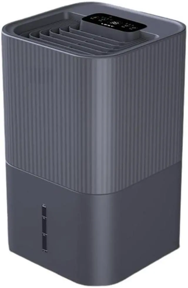 Alt view image 2 of 5 - Lexmark Intelligent Humidifier Home Bedroom Air Purification Bacteria Removal Humidifier Mistless Automatic Humidifier HU801